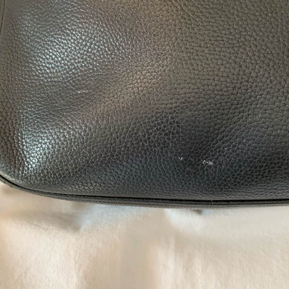 Coach black 'Chaise' pebbled leather crossbody bag/purse - Picture 11 of 14